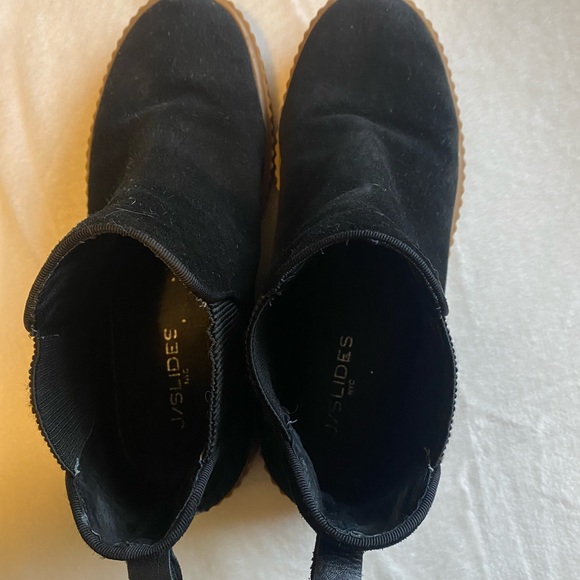 J/Slides NYC Booties Color Black Size 10 - Picture 4 of 6